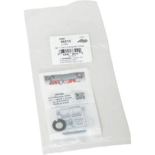 3/4" Clips & O-Rings Set - Bulk Distribution Jean Lapalme