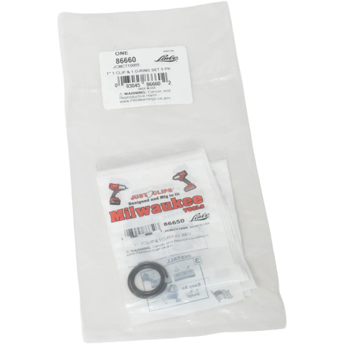 Jeu de clips et joints toriques de 1 po pour Milwaukee - en vrac Distribution Jean Lapalme