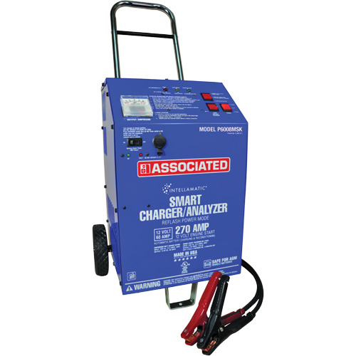 Chargeur de batterie, analyseur & alimentation avec fonction de sauvegarde m&eacute;moire Distribution Jean Lapalme