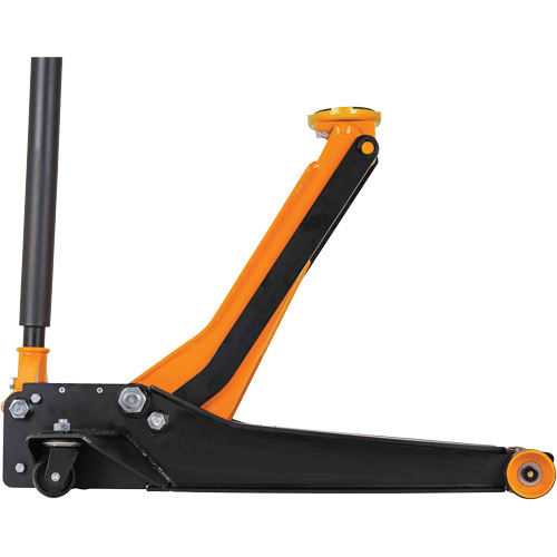 Cric rouleur &agrave; levage &eacute;lev&eacute; avec manche en 2 morceaux, 3,5 tonne(s) Capacit&eacute;, 3-7/20" Abaiss&eacute;e, Hydraulique &agrave; main Distribution Jean Lapalme