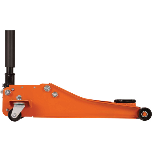 Cric de service &agrave; profil bas avec chandelles de s&eacute;curit&eacute;, 3 tonne(s) Capacit&eacute;, 2-19/20" Abaiss&eacute;e, 19-9/10" &eacute;lev&eacute;e, Hydraulique &agrave; main Distribution Jean Lapalme