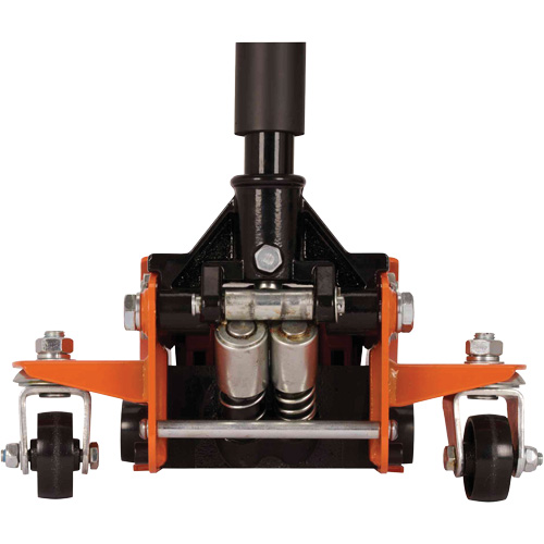 Cric de service &agrave; profil bas avec chandelles de s&eacute;curit&eacute;, 3 tonne(s) Capacit&eacute;, 2-19/20" Abaiss&eacute;e, 19-9/10" &eacute;lev&eacute;e, Hydraulique &agrave; main Distribution Jean Lapalme
