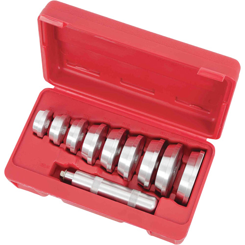 Trousse dinstallation de bagues de roulement et de joints d'&eacute;tanch&eacute;it&eacute; de 10 morceaux avec coffret moul&eacute; par soufflage Distribution Jean Lapalme