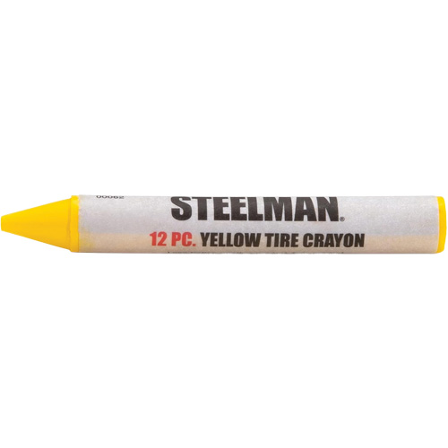 Semi-Permanent Yellow Tire Marking Crayons Distribution Jean Lapalme