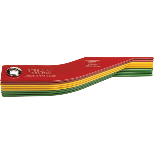 8-Piece Colour-Coded Brake Lining Thickness Gauge Distribution Jean Lapalme