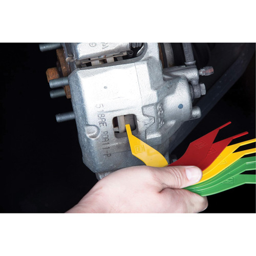 8-Piece Colour-Coded Brake Lining Thickness Gauge Distribution Jean Lapalme