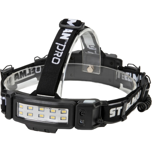 Slim Profile Motion Activated Headlamp, LED, 250 Lumens, 3 Hrs. Run Time, Rechargeable Batteries Distribution Jean Lapalme