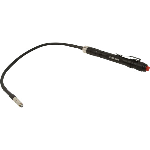 Lampe-stylo &agrave; col flexible de 12" avec pince de poche, DEL, 10 lumens, Corps en Aluminium, piles AAA, Compris Distribution Jean Lapalme