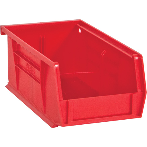 Bacs Hook-On Bins, 4" la x 3" H x 7" p, Rouge, Capacit&eacute; 10 lb Distribution Jean Lapalme