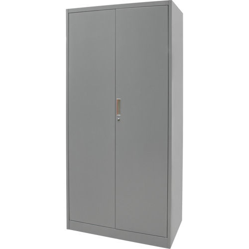 Hi-Boy Storage Cabinet, Steel, 4 Shelves, 72" H x 36" W x 18" D, Grey Distribution Jean Lapalme