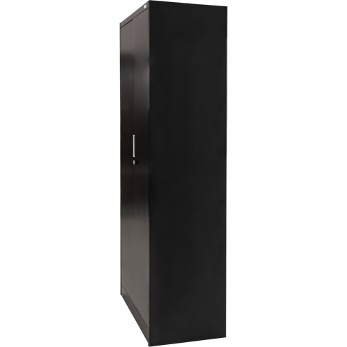 Armoire de rangement Hi-Boy, Acier, 4 Tablettes, 72" h x 36" la x 18" P, Noir Distribution Jean Lapalme