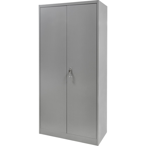 Armoire garde-robe, Acier, 36" la x 18" p x 72" h, Gris Distribution Jean Lapalme