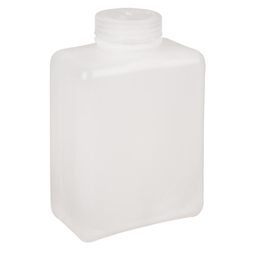 Easy-Grip Space-Saver Bottles, Rectangular, 32 oz., Plastic Distribution Jean Lapalme
