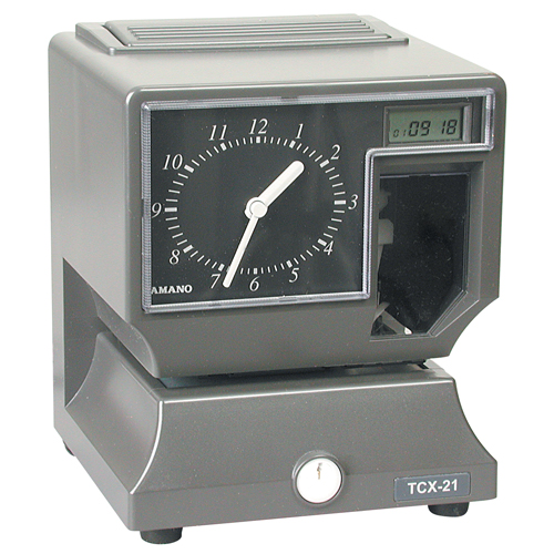 Horloge de pointage, Num&eacute;rique Distribution Jean Lapalme