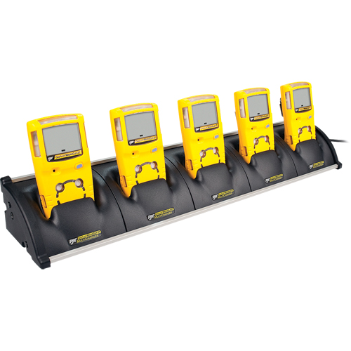 D&eacute;tecteurs multi-gaz GasAlertMicroClip XT BW - Chargeur &agrave; cinq espaces Distribution Jean Lapalme