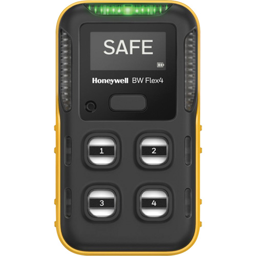 BW Flex Gas Detector, 4 Gas, LEL - H2S - O2 - SO2 Distribution Jean Lapalme