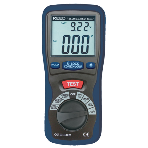 V&eacute;rificateur d'isolement &agrave; multifonctions avec certificat de calibration, Num&eacute;rique Distribution Jean Lapalme