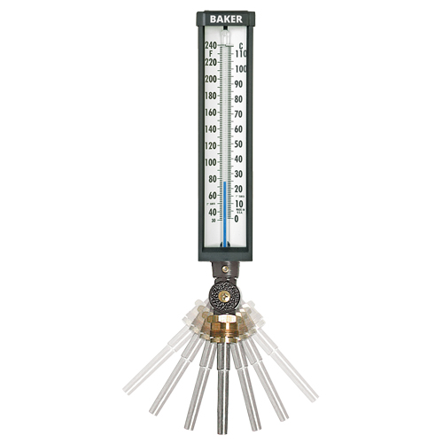 Thermom&egrave;tres industriels &agrave; angle variable, Contact, Analogique, 30-300 °F (0-149 °C) Distribution Jean Lapalme