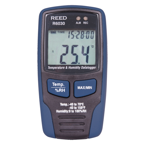 Temp/RH Data Loggers, 40°C to 70°C (-40°F to 158°F) Distribution Jean Lapalme