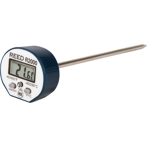Thermometer, Contact, Digital, -40-450°F (-40-230°C) Distribution Jean Lapalme
