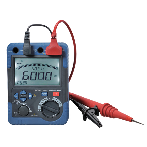 V&eacute;rificateur de r&eacute;sistance d'isolement avec certificat de calibration, Num&eacute;rique Distribution Jean Lapalme