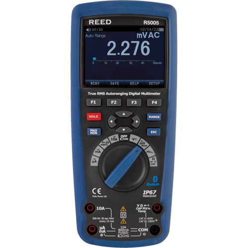 True RMS Industrial Multimeter, AC/DC Voltage, AC/DC Current Distribution Jean Lapalme