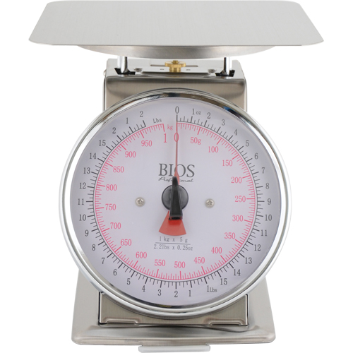 Top Loading Scale, 2.2 lbs. / 1 kg. Cap., 5 g / 0.25 oz. Graduations Distribution Jean Lapalme