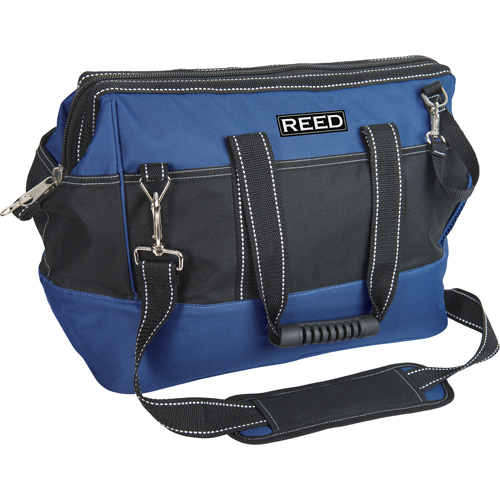 Sac &agrave; outils industriel, Polyester, 33 pochettes, Noir/Bleu Distribution Jean Lapalme