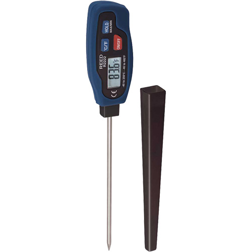 R2222 Stem Thermometer, Contact, Digital, -40-482°F (-40-250°C) Distribution Jean Lapalme