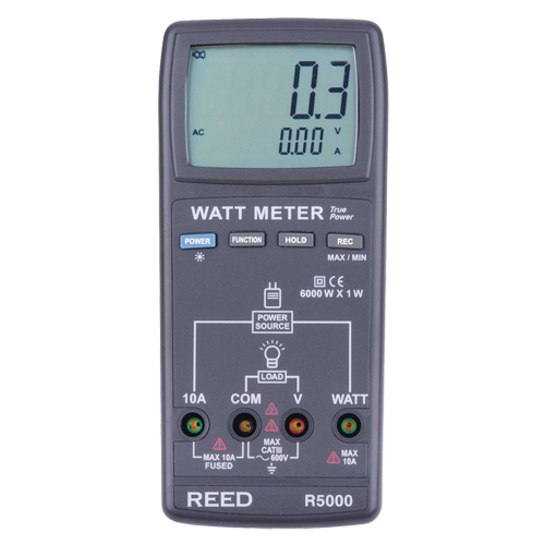 Wattm&egrave;tre v.e.v. avec certificat de calibration Distribution Jean Lapalme