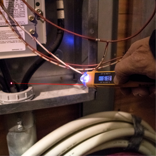 Non-Contact Voltage Tester with Infrared Thermometer Distribution Jean Lapalme