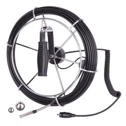 T&ecirc;te de cam&eacute;ra sur enrouleur de c&acirc;ble Distribution Jean Lapalme