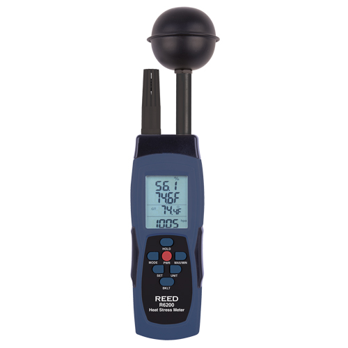 Compteur de contrainte thermique au thermom&egrave;tre-globe mouill&eacute; (WBGT) Distribution Jean Lapalme