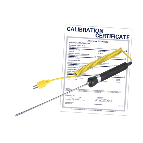 Air/Gas Thermocouple Probe with Calibration Certificate, 900 °C (1652°F) Max. Temp. Distribution Jean Lapalme