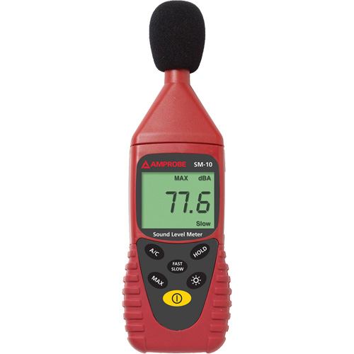 Sonom&egrave;tre SM-10, Gamme de mesure 0 - 50 dB Distribution Jean Lapalme