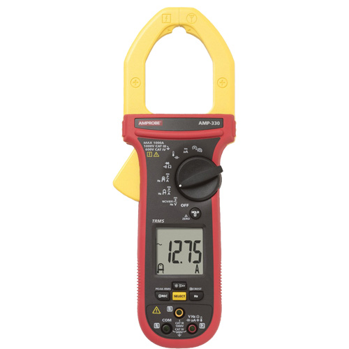 AMP-330 Motor Maintenance TRMS Clamp Meter, AC/DC Voltage, AC/DC Current Distribution Jean Lapalme