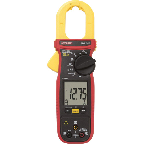 AMP-310 Motor Maintenance TRMS Clamp Meter, AC/DC Voltage, AC Current Distribution Jean Lapalme