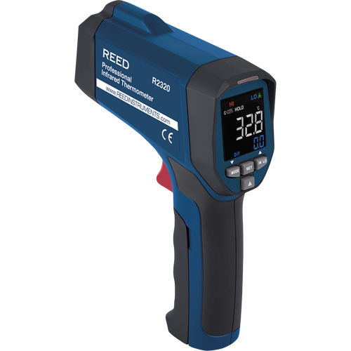Thermom&egrave;tre &agrave; infrarouge professionnel, -26 - 1472° F ( -32 - 800° C ), 30:1, &eacute;missivit&eacute; Ajustable Distribution Jean Lapalme