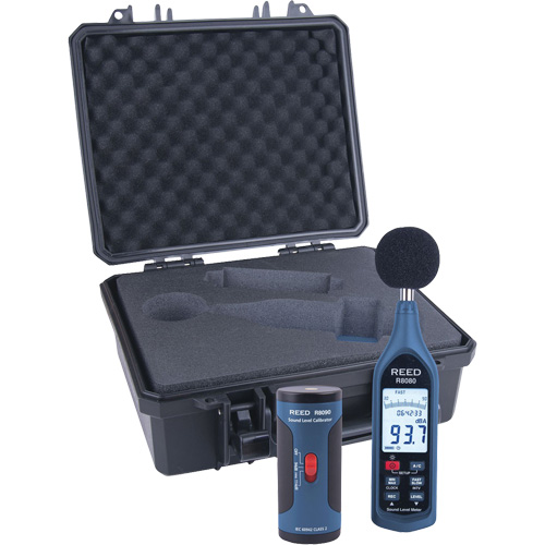 Ensemble de sonom&egrave;tre enregistreur et calibrateur Distribution Jean Lapalme