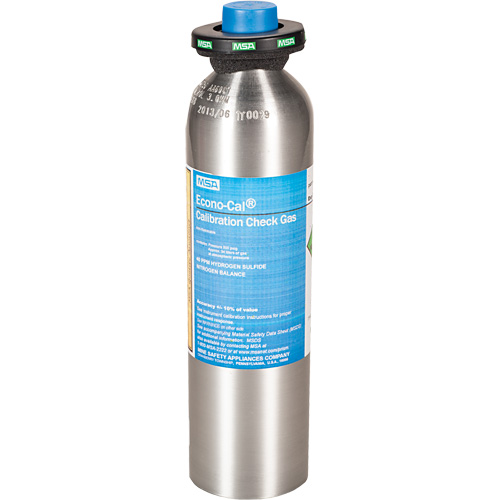 Gaz d'essai d'&eacute;talonnage, 1 M&eacute;lange de gaz, H2S, 34 litres Distribution Jean Lapalme
