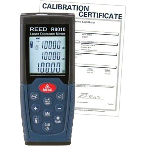 T&eacute;l&eacute;m&egrave;tre laser avec certificat de calibration, 1,92" - 328' (5 cm - 100 m) Gamme de mesure, Num&eacute;rique (&eacute;lectronique) Distribution Jean Lapalme