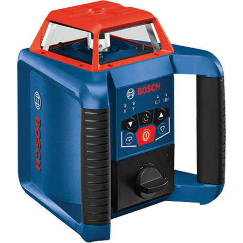 Ensemble laser rotatif horizontal/vertical auto-nivelant Revolve2000, 2000' (609,6 m), 670 N.m Distribution Jean Lapalme