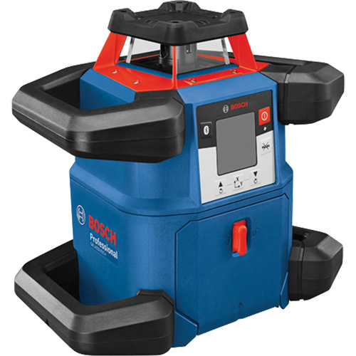Ensemble laser rotatif horizontal auto-nivelant connect&eacute; Revolve4000, 4000' (1219,2 m), 635 N.m Distribution Jean Lapalme