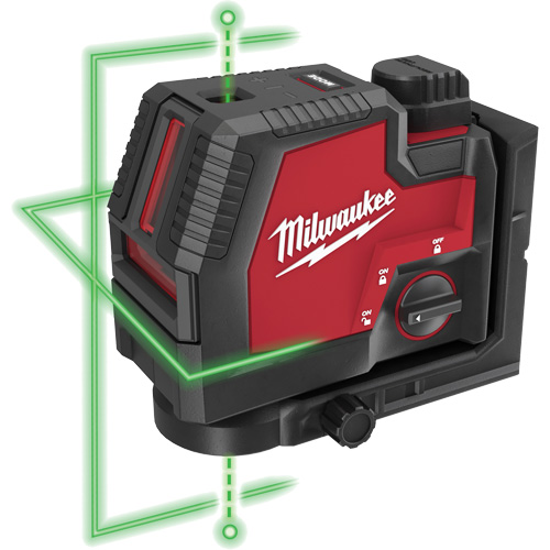 21 Redlithium USB Rechargeable Green Cross Line and Plumb Points Laser Distribution Jean Lapalme