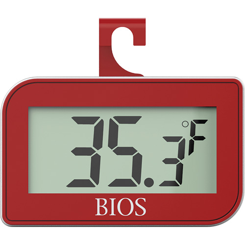 Thermom&egrave;tre num&eacute;rique de r&eacute;frig&eacute;rateur et cong&eacute;lateur, Sans contact, Num&eacute;rique, -4-122°F ( -20-50°C) Distribution Jean Lapalme