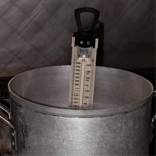 Premium Candy/Deep Fry Thermometer, Contact, Digital, 60-400°F (20-200°C) Distribution Jean Lapalme