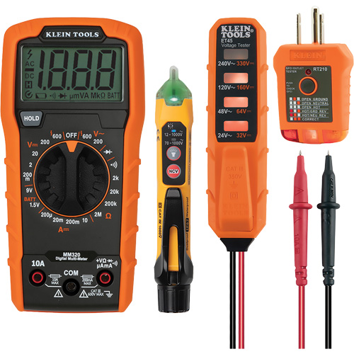 Trousse dessai &eacute;lectrique avec multim&egrave;tre num&eacute;rique Distribution Jean Lapalme