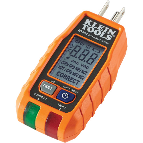 Premium Non-Contact Voltage and GFCI Receptacle Electrical Test Kit Distribution Jean Lapalme