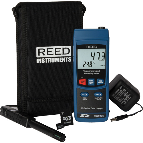 N&eacute;cessaire de thermo-hygrom&egrave;tre, 5% - 95% HR, 32°- 122° F ( 0° - 50° C ) Distribution Jean Lapalme
