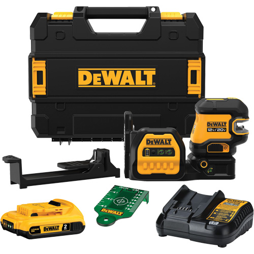 20V MAX* 5 Spot Green Line Laser Kit Distribution Jean Lapalme